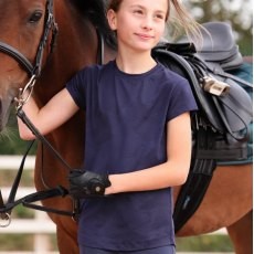Shires Aubrion React Tech T-Shirt - Young Rider