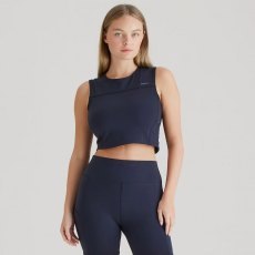 Ridgeline Womens Infinity Crop Top - Navy