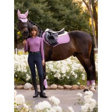 LeMieux Merino+ Suede Close Contact Square Fondant