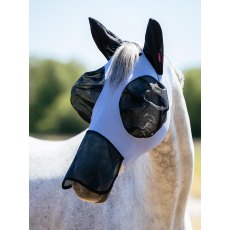 LeMieux Bug Relief Full Fly Mask - Powder Blue