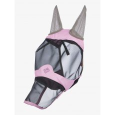LeMieux Visor- Tek Full Fly Mask - Fondant