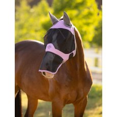 LeMieux Visor- Tek Full Fly Mask - Fondant
