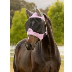 LeMieux Visor - Tek Half Fly Mask - Fondant