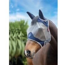 LeMieux ArmourShield Pro Half Fly Mask - Navy LeMieux ArmourShield Pro Half Fly Mask - Navy