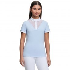 LeMieux Young Rider Eva Short Sleeve Show Shirt - Mist LeMieux Young Rider Eva Short Sleeve Show Shirt - Mist