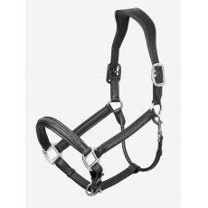 LeMieux Leather Crystal Headcollar -Black LeMieux Leather Crystal Headcollar -Black