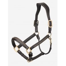 LeMieux Leather Crystal Headcollar - Brown LeMieux Leather Crystal Headcollar - Brown