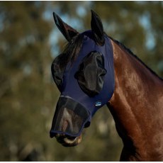 Weatherbeeta Luxe Stretch Fly Mask With Ears & Nose Weatherbeeta Luxe Stretch Fly Mask With Ears & Nose