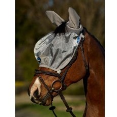 Weatherbeeta Comfitec Hexi Shield Ride On Fly Mask - Silver