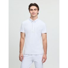 LeMieux Mens Short Sleeve Show Shirt - White LeMieux Mens Short Sleeve Show Shirt - White