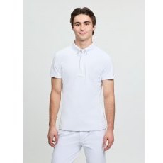 LeMieux Mens Short Sleeve Show Shirt - White LeMieux Mens Short Sleeve Show Shirt - White
