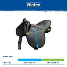 Wintec Kids Saddle Pack Pony Saddle - Black Wintec Kids Saddle Pack Pony Saddle - Black