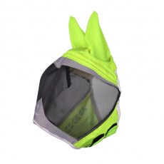Shires FlyGuard Pro Hi-Vis Fine Mesh Fly Mask with Ears