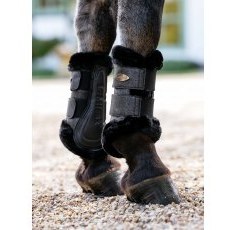 LeMieux Brilliance Fleece Brushing Boot - Black LeMieux Brilliance Fleece Brushing Boot - Black