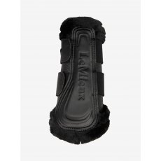 LeMieux Brilliance Fleece Brushing Boot - Black