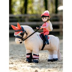 LeMieux Harlow Toy Pony Pad - Coral Crush