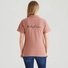 Ridgeline Womens Signature Polo Shirt - Dusky Pink Ridgeline Womens Signature Polo Shirt - Dusky Pink