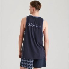 Ridgeline Mens Signature Singlet - Navy Ridgeline Mens Signature Singlet - Navy