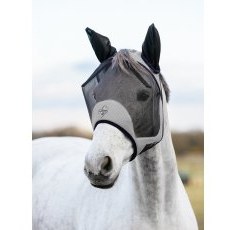 LeMieux Kudos AeroGuard Half Flymask - Navy