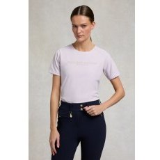 Holland Cooper Chiltern Crew Neck Tee - Dawn Pink Holland Cooper Chiltern Crew Neck Tee - Dawn Pink