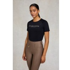 Holland Cooper Chiltern Crew Neck Tee - Black Holland Cooper Chiltern Crew Neck Tee - Black