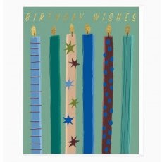 Whistlefish Charming Candles Birthday Card