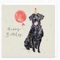 Whistlefish Black Lab Birthday Card Whistlefish Black Lab Birthday Card