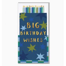 Whistlefish Tall Cake & Candles Birthday Card Whistlefish Tall Cake & Candles Birthday Card