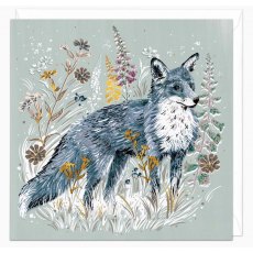 Whistlefish Fox in the Hedgerow Art Card Whistlefish Fox in the Hedgerow Art Card