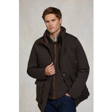 Mens Stamford Field Coat - Chocolate Mens Stamford Field Coat - Chocolate