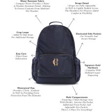 Burghley Backpack - Ink Navy