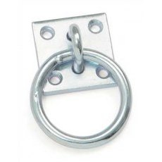 Shires Tie Ring With Plate Shires Tie Ring With Plate