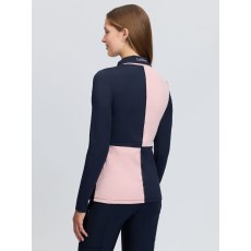 Harlequin Rugby Shirt Base Layer - Petal/Navy Harlequin Rugby Shirt Base Layer - Petal/Navy