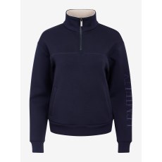 Scarlet Quarter Zip Sweat - Navy