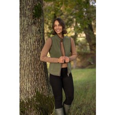 Frankie Fleece Gilet - Willow Green Frankie Fleece Gilet - Willow Green