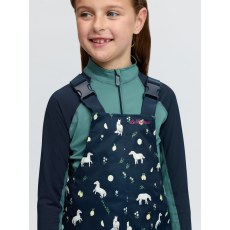 Mini Pippin Splash Dungarees - Navy Mini Pippin Splash Dungarees - Navy