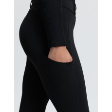 Young Rider Bex Half Seat Breeches - Black Young Rider Bex Half Seat Breeches - Black
