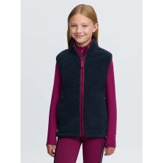 Young Rider Trinity Teddy Gilet - Navy