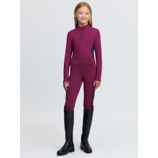 Young Rider Classique Base Layer - Blackberry