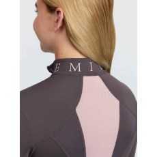 Young Rider Mia Mesh Base Layer - Cocoa