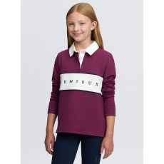 Young Rider Riley Rugby Shirt - Blackberry Young Rider Riley Rugby Shirt - Blackberry