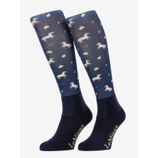 Footsie Socks - Lemon Navy Footsie Socks - Lemon Navy