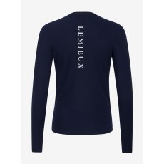 Long Sleeve Sports Tee - Navy