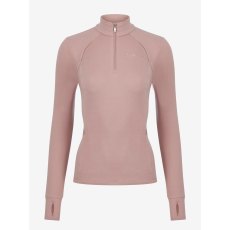 Frances Quarter Zip Fleece - Wild Rose