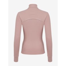 Frances Quarter Zip Fleece - Wild Rose