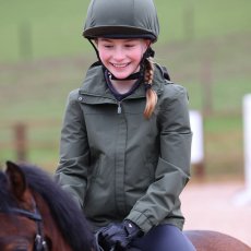 Aubrion React Waterproof Jacket Young Rider - Khaki Aubrion React Waterproof Jacket Young Rider - Khaki