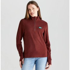 Ridgeline Womens Narvik Fleece - Oxblood Ridgeline Womens Narvik Fleece - Oxblood