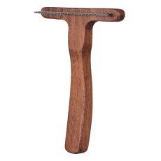 Undercoat Rake Comb - Wooden Undercoat Rake Comb - Wooden