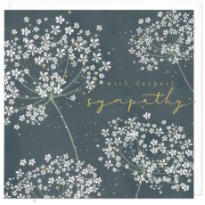 Whistlefish Wild Carrot Sympathy Card Whistlefish Wild Carrot Sympathy Card