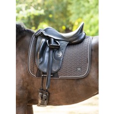 Woof Wear Herringbone Dressage Pad - Carbon Woof Wear Herringbone Dressage Pad - Carbon